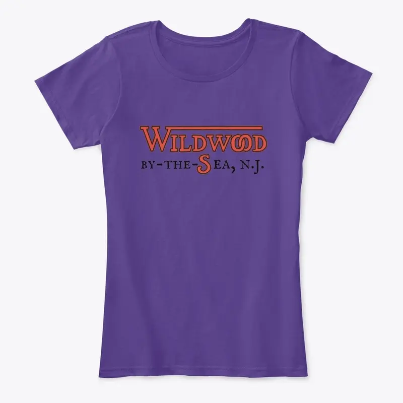 Wildwood By The Sea T-shirt (1940 logo)